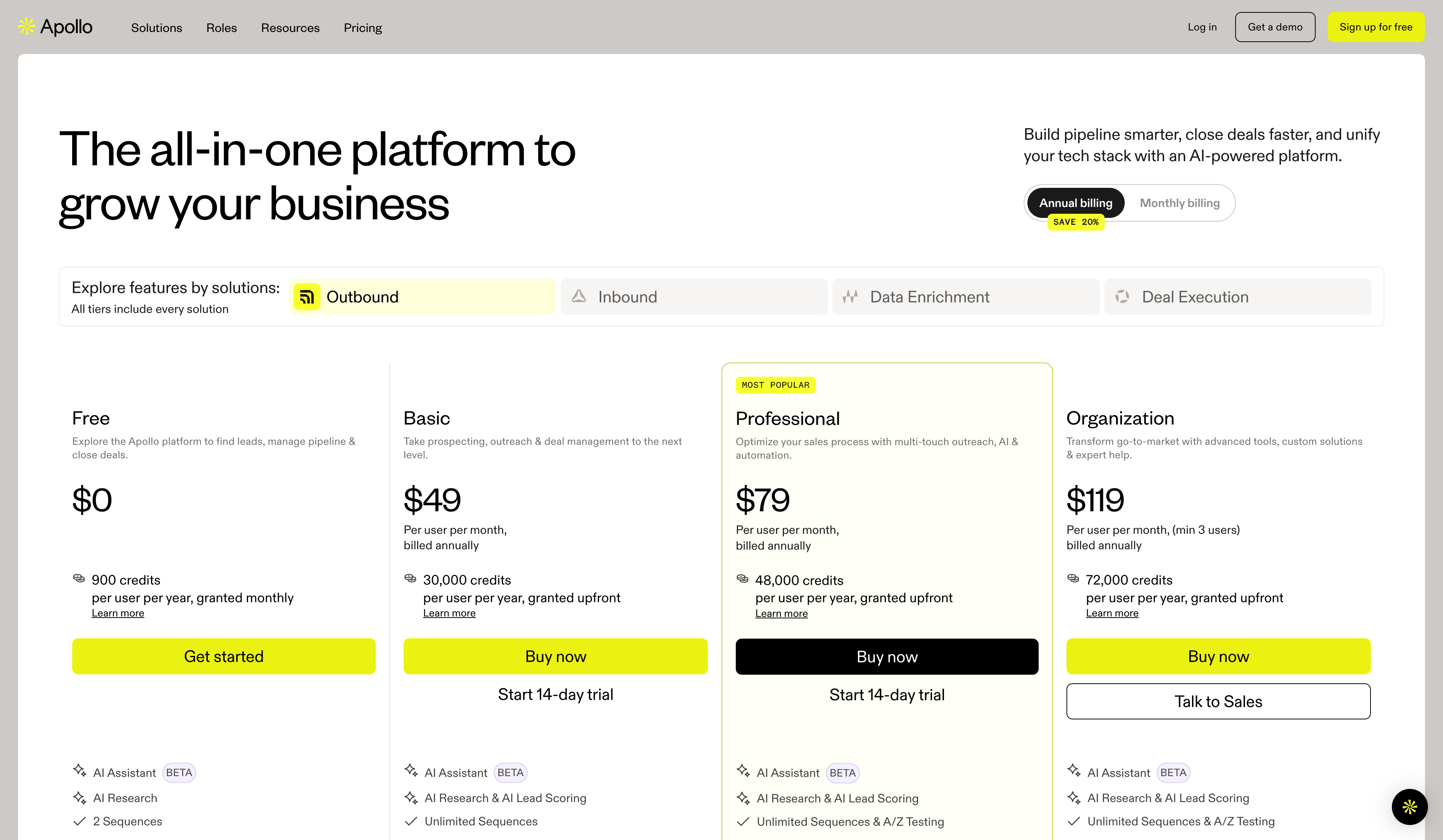 Apollo Platform Interface